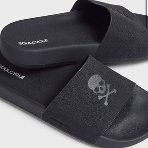 Black Soul LEGEND Skull Sparkle Slide